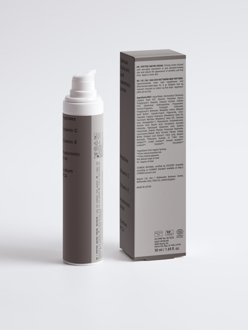 Crème Visage Jour & Nuit aux Peptides
