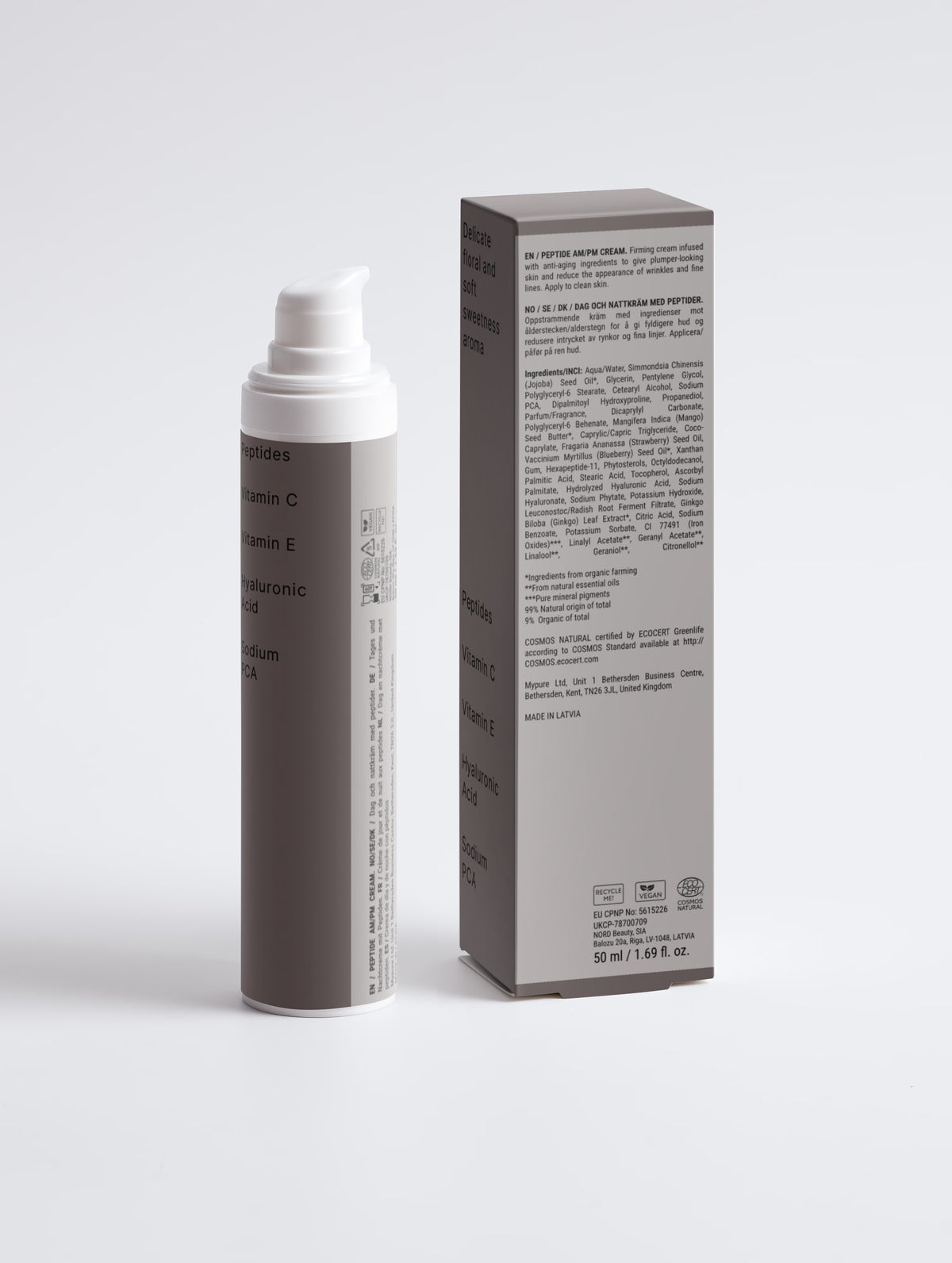 Crème Visage Jour & Nuit aux Peptides