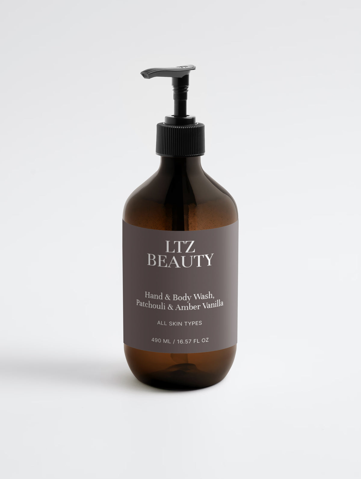 Gel Lavant Mains & Corps — Patchouli & Vanille Ambrée